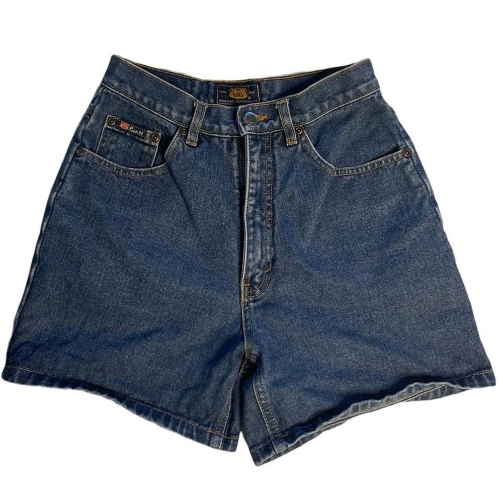 Route 66 Vintage 90s shorts 1990s dark wash denim